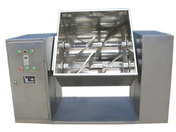 trough mixing machine